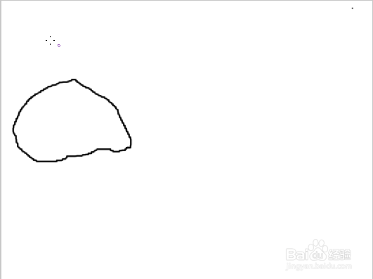 用firework的画刷工具画一个乌龟