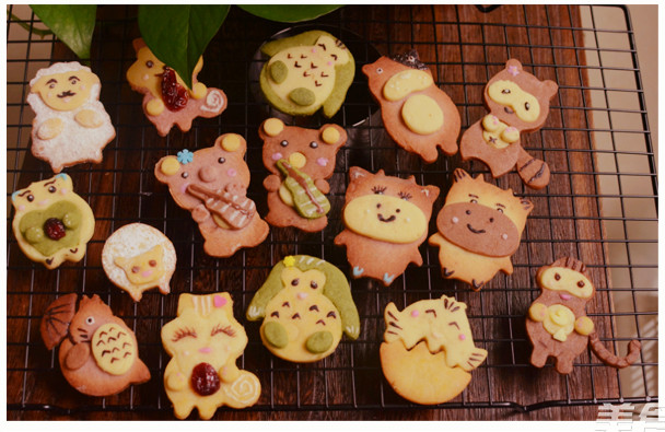 萌系饼干的做法