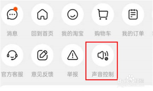 淘宝在哪打开视频播放静音功能