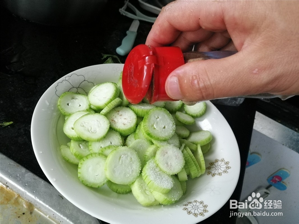 瓠子片蒸卤猪肉