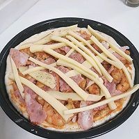 虾仁培根披萨