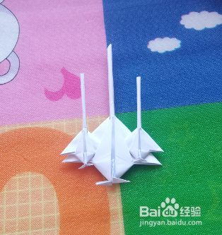 手工折纸之喷气式飞机的折法