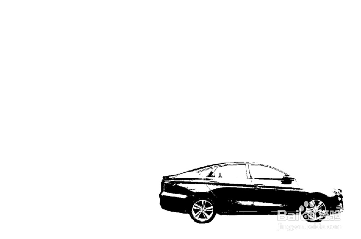 汽车尾气简笔画