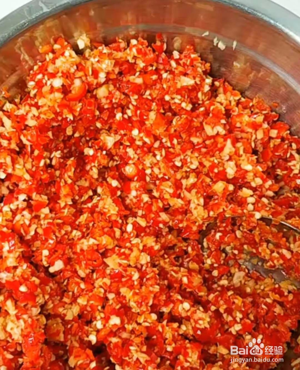 自己在家做蒜蓉辣酱