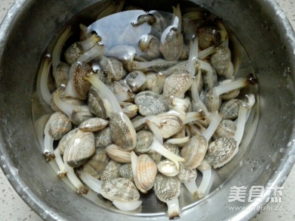 爆炒花蛤的做法