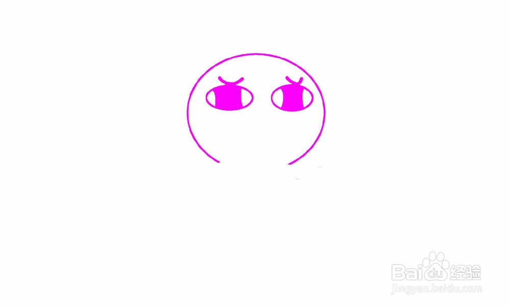 简笔画羡慕的表情怎么画