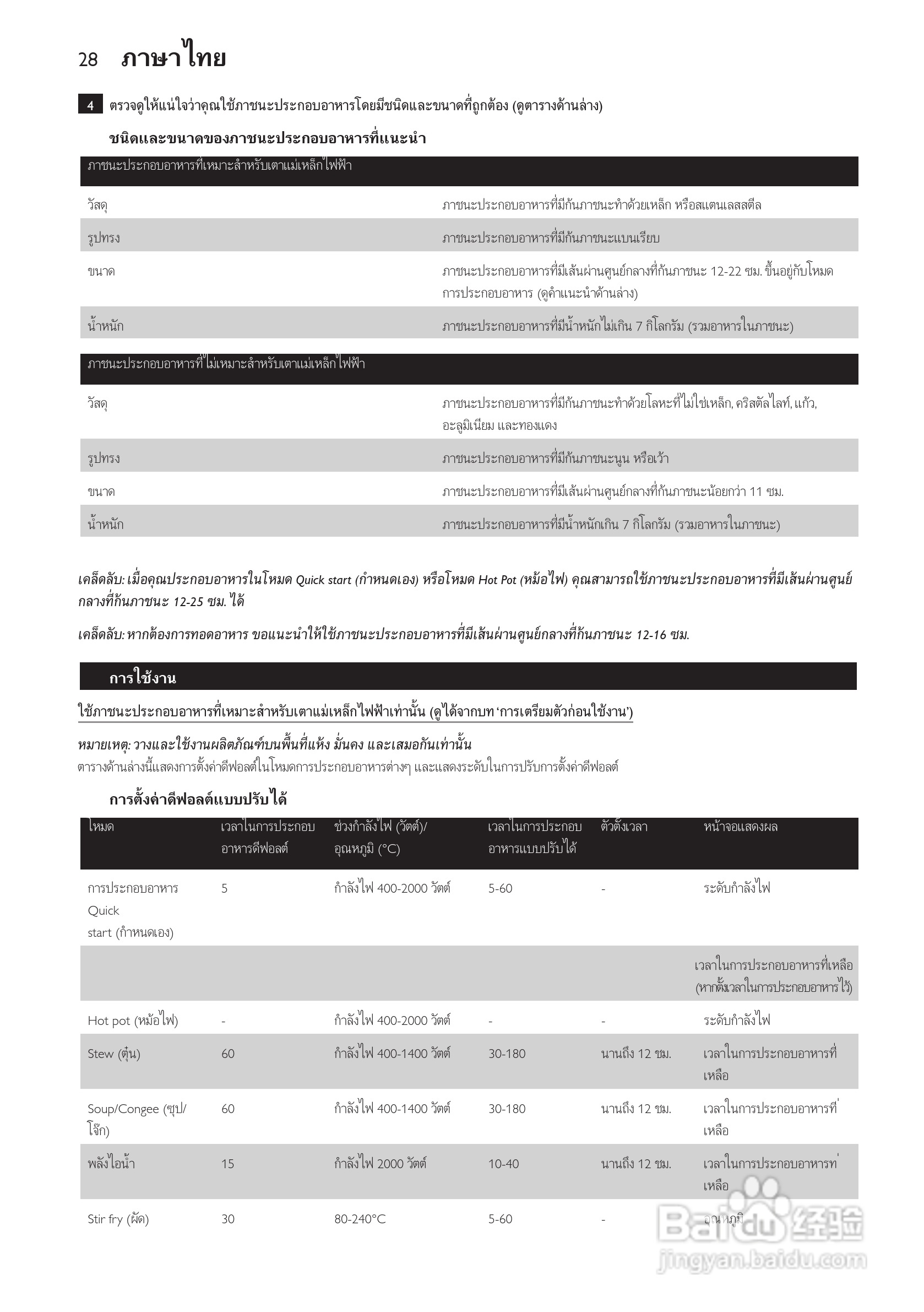 飞利浦 HD4917电磁炉使用说明书:[2]