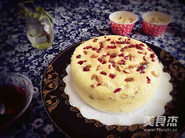 无油玉米果干酸奶蛋糕