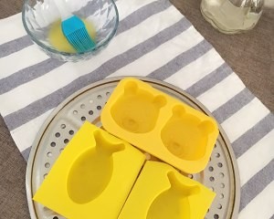 健康养生佳品南瓜小熊米糕的做法