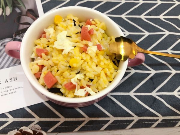 #美食视频挑战赛#黄金蛋炒饭