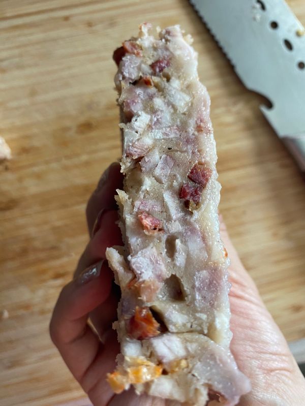 香煎腊肠芋头糕