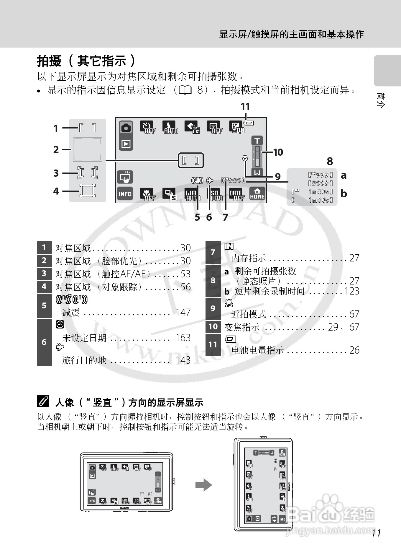尼康Coolpix S70数码相机说明书:[3]
