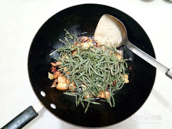 怎么做干豆角红烧肉