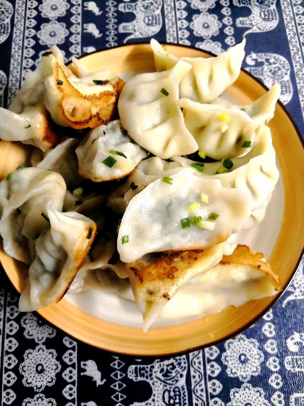 香菇荠菜鲜肉饺子