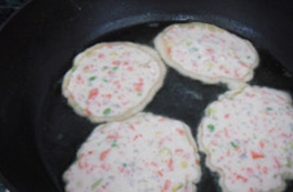 虾仁煎饼的做法