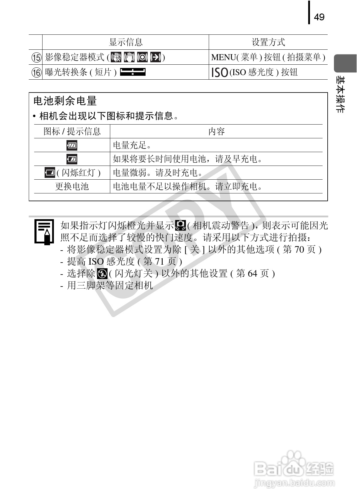 佳能digital ixus 970 is数码相机使用说明书 [6]