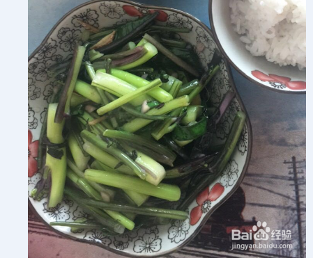 怎样炒红菜苔好吃