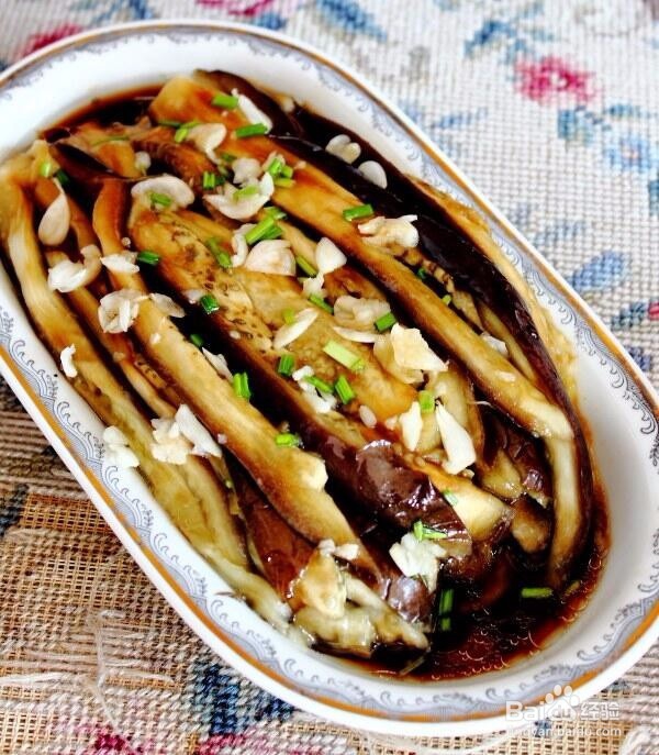 凉拌蒜蓉茄子做法