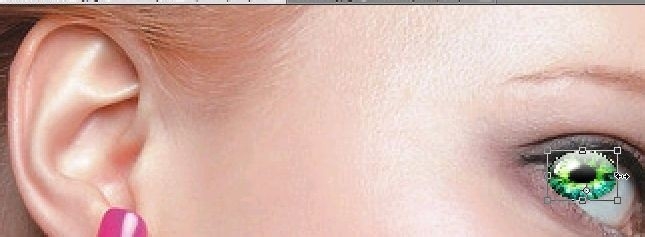 给眼睛添加美瞳