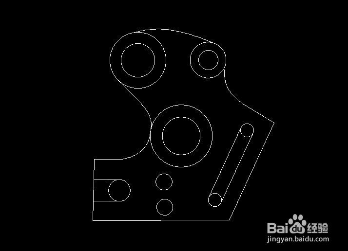 使用CAD如何画衬垫