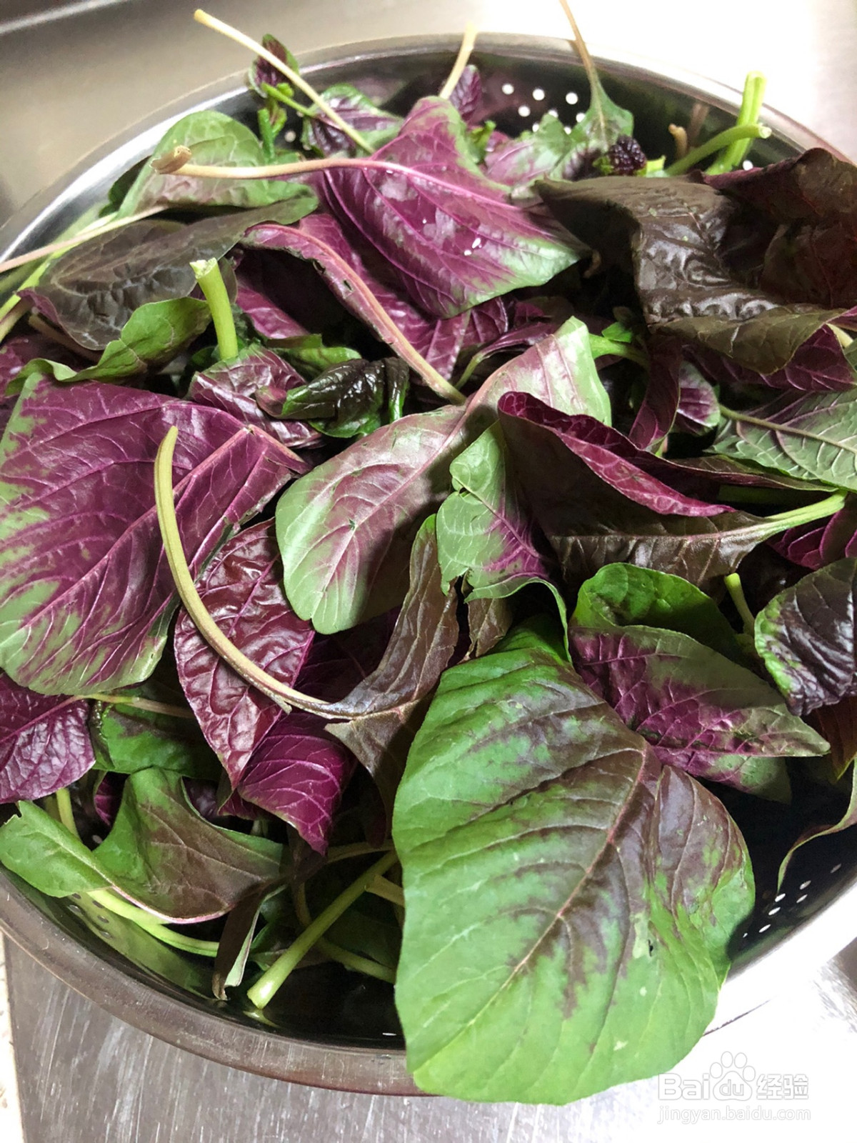 苋菜薄饼的做法