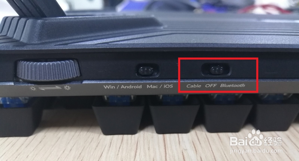 机械师K7键盘连接及驱动使用教程