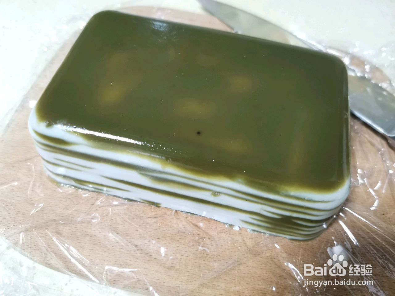 抹茶千层糕马蹄糕的做法