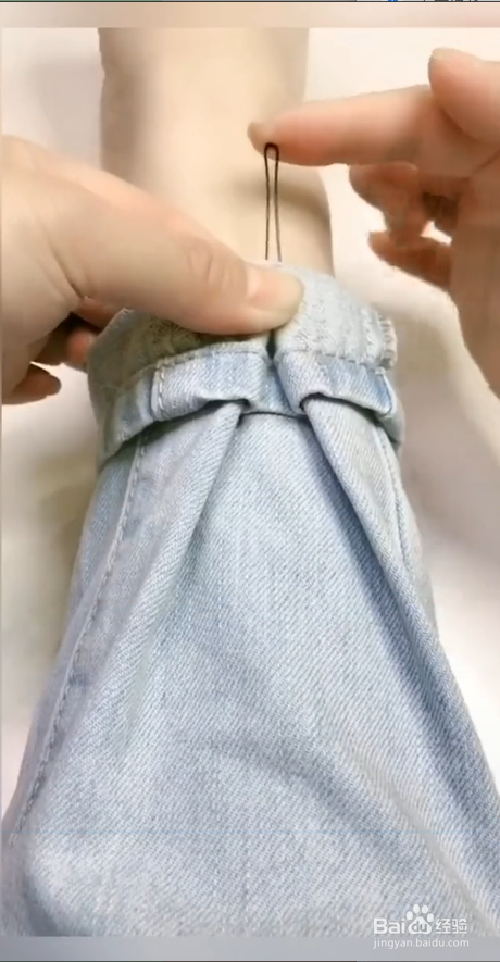 春季裤脚怎么挽？