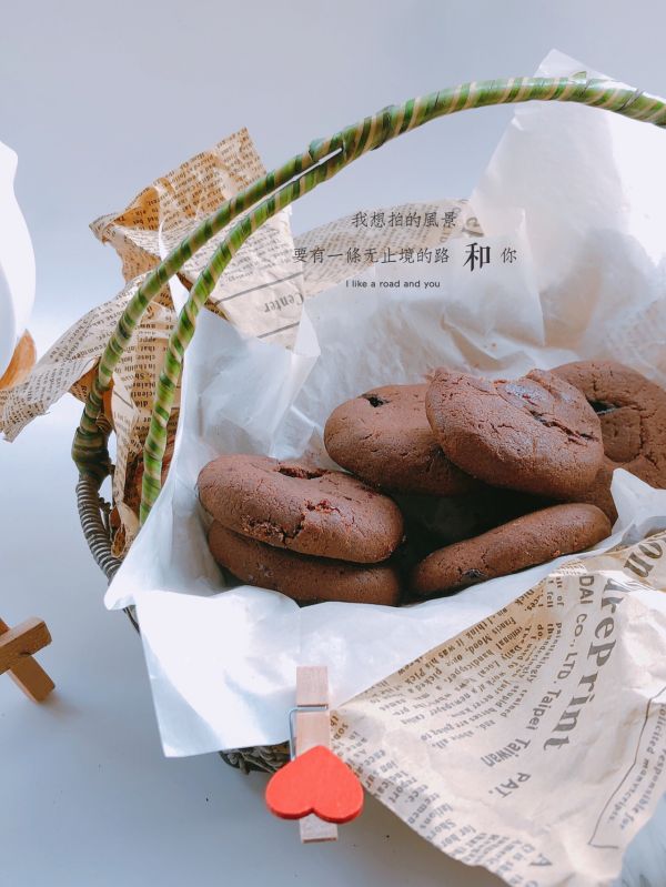 巧克力爆浆蓝莓曲奇