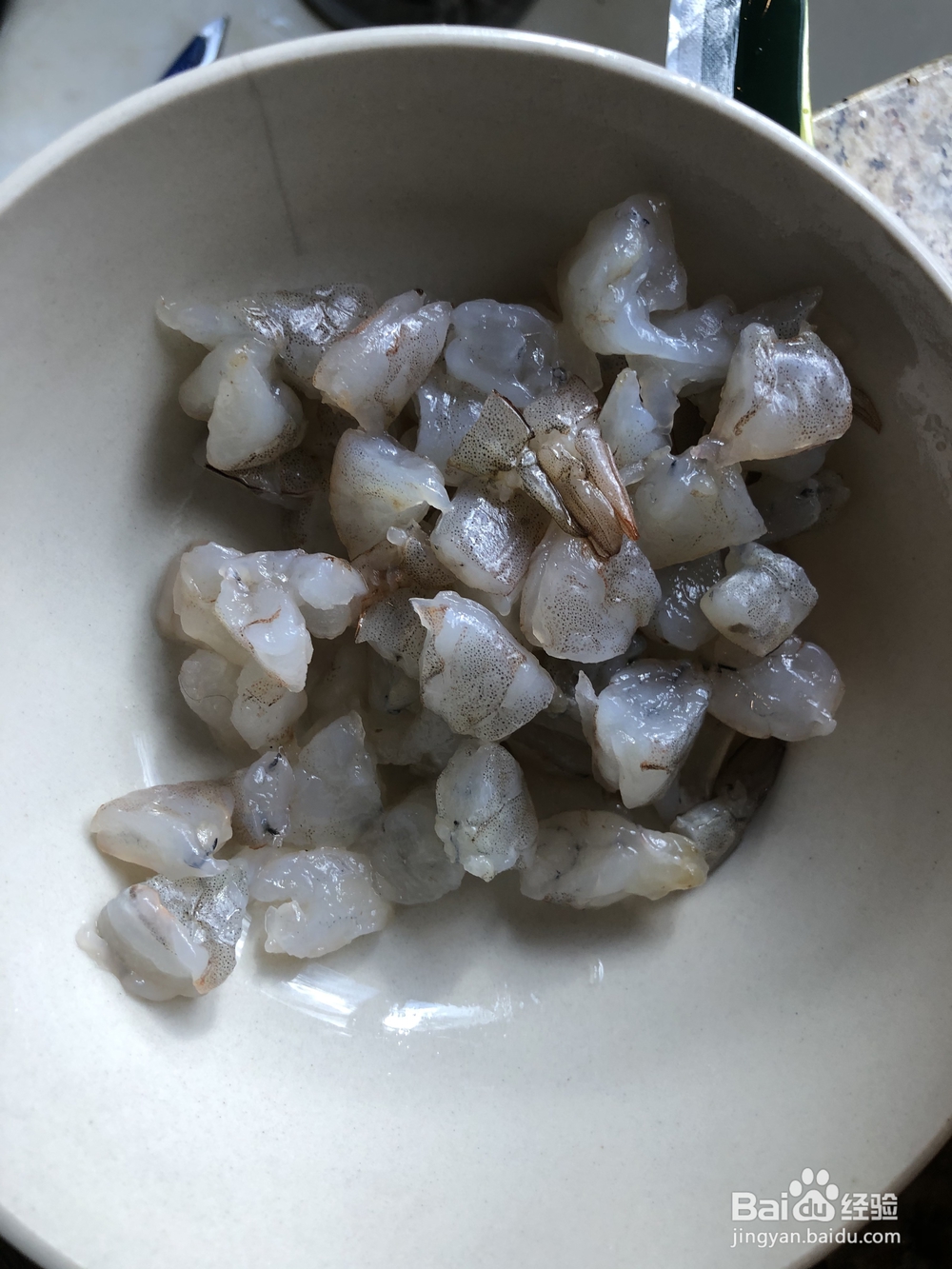给对象做的荠菜冬笋虾仁馄饨馅
