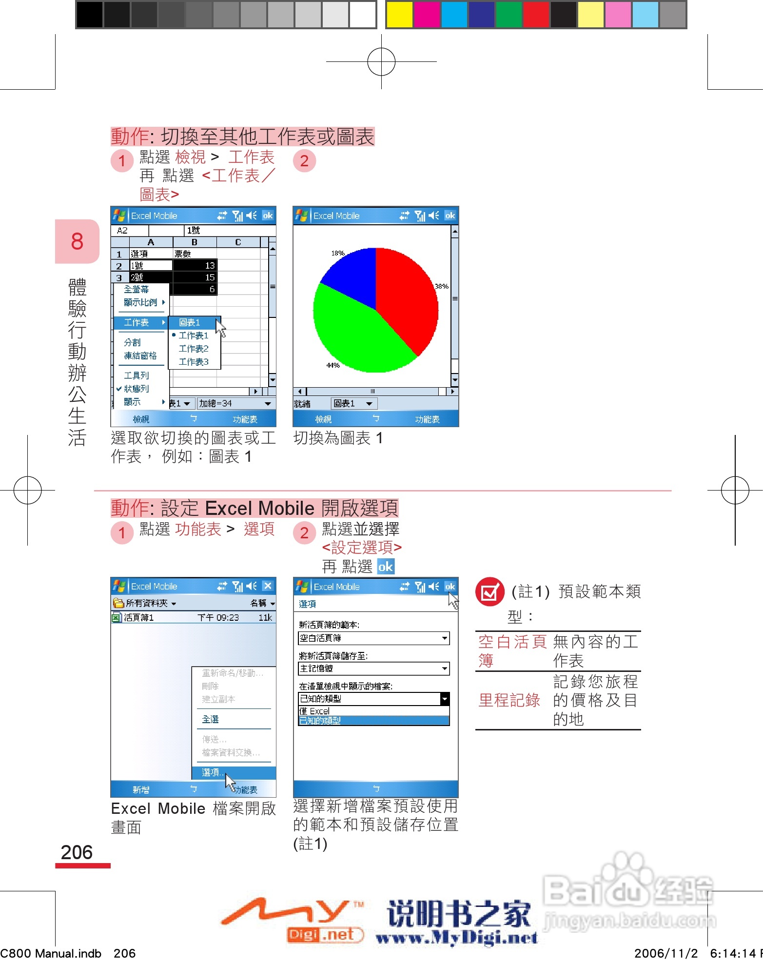 多普达dopod C800手机使用说明书:[22]