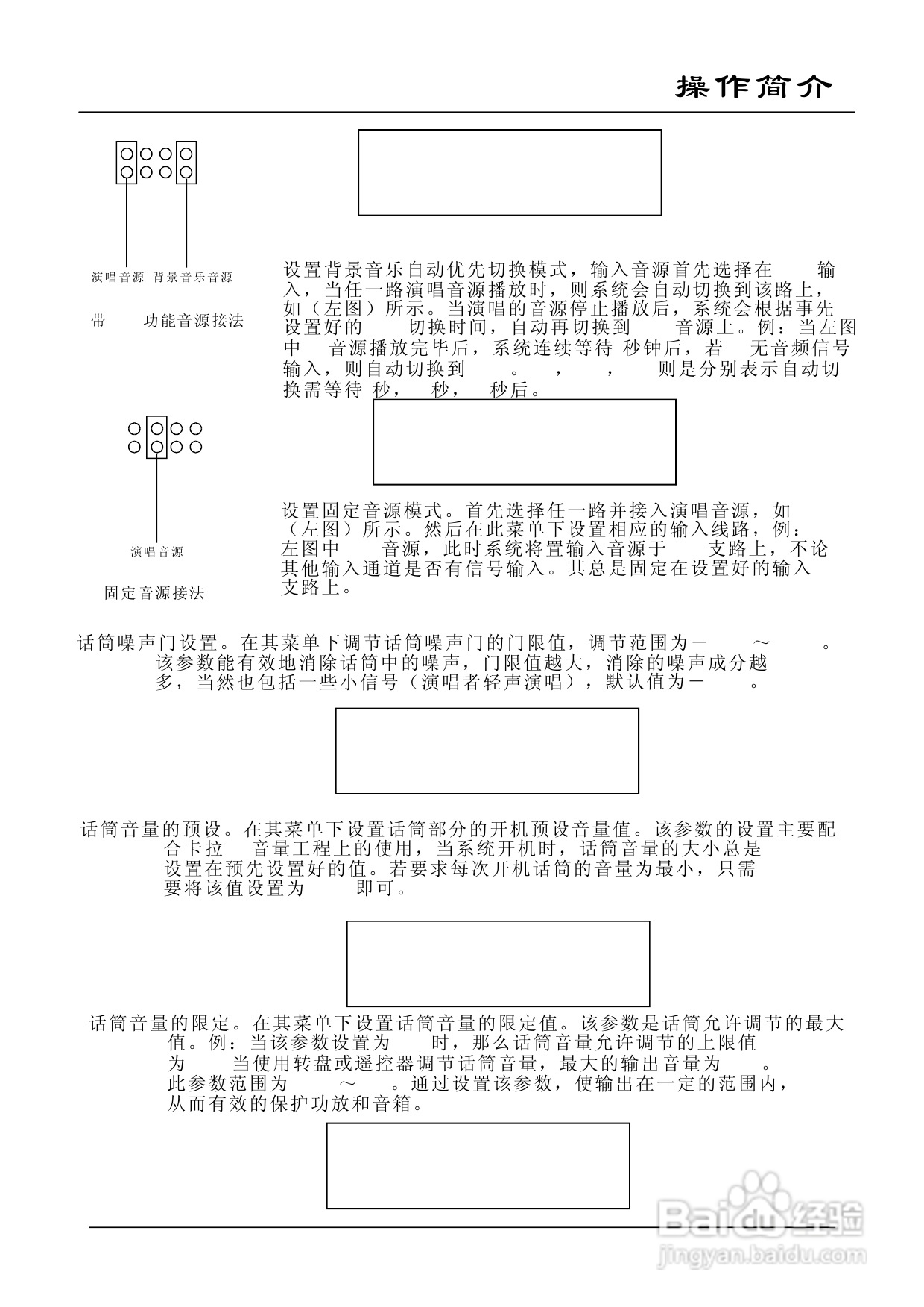 顶力TK680 DSP处理专业卡拉OK功放使用说明书