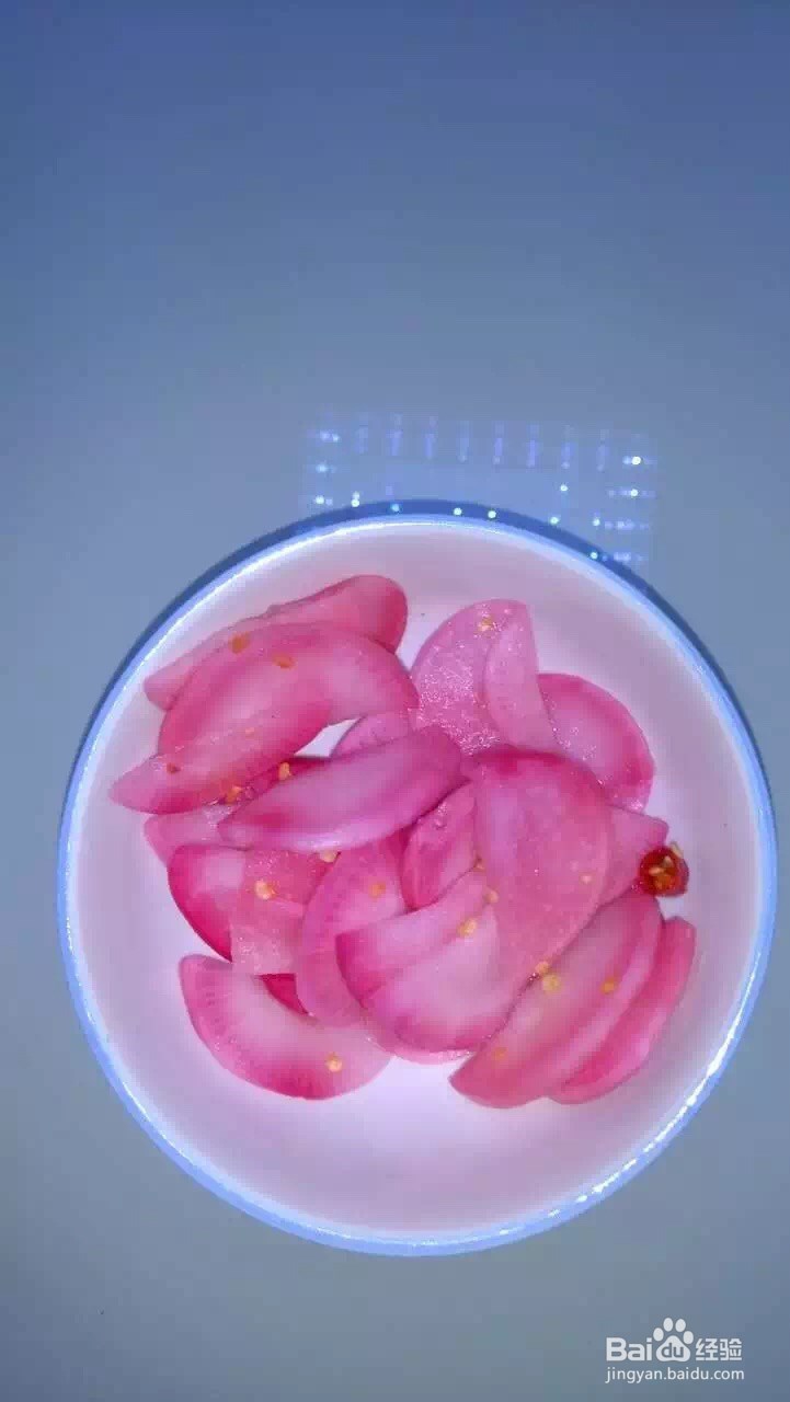 王嬢嬢私厨-胭脂泡菜萝卜