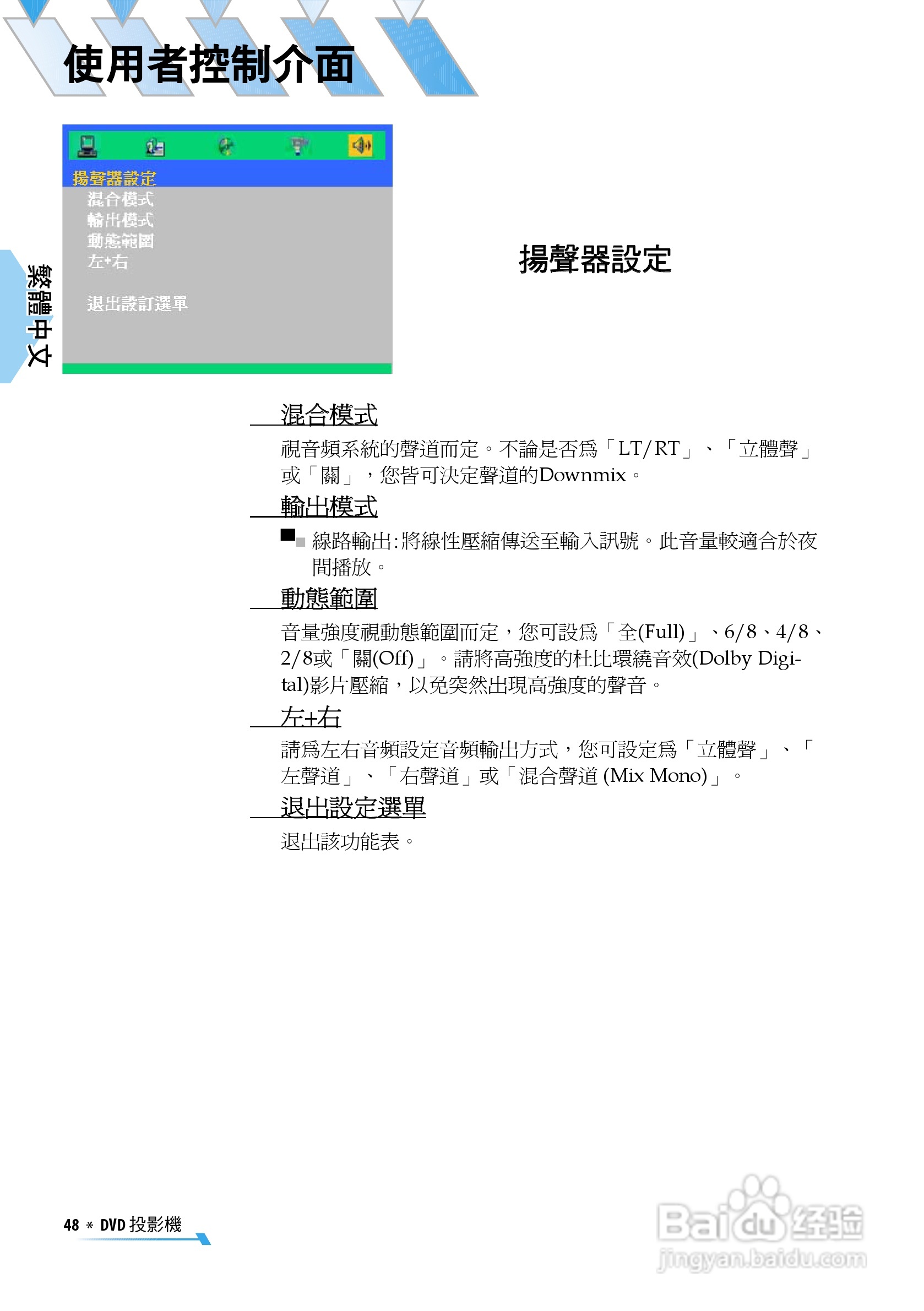 奥图码 U2投影机说明书:[5]
