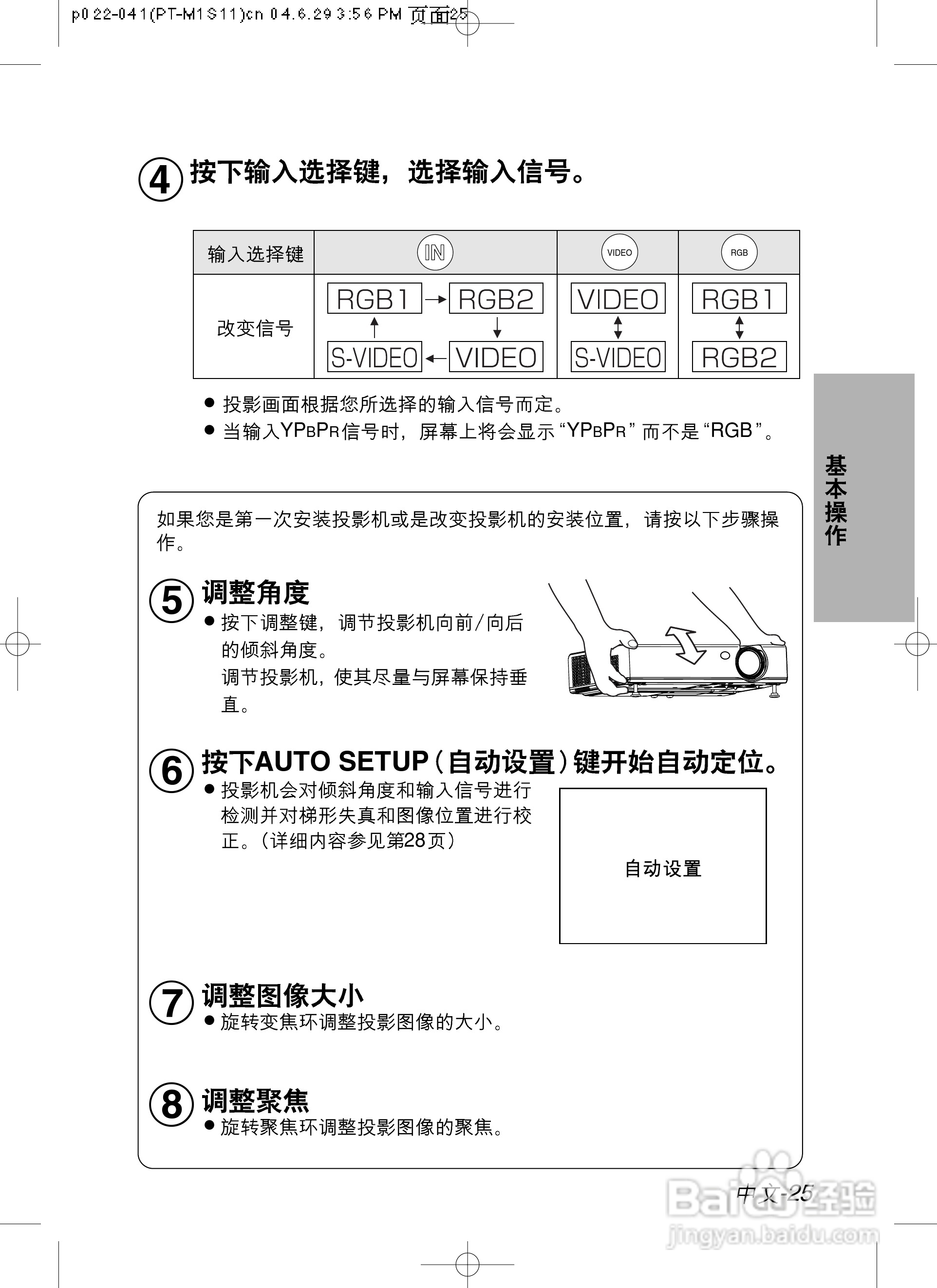 奥图玛投影机PT-U1X67A型说明书:[3]