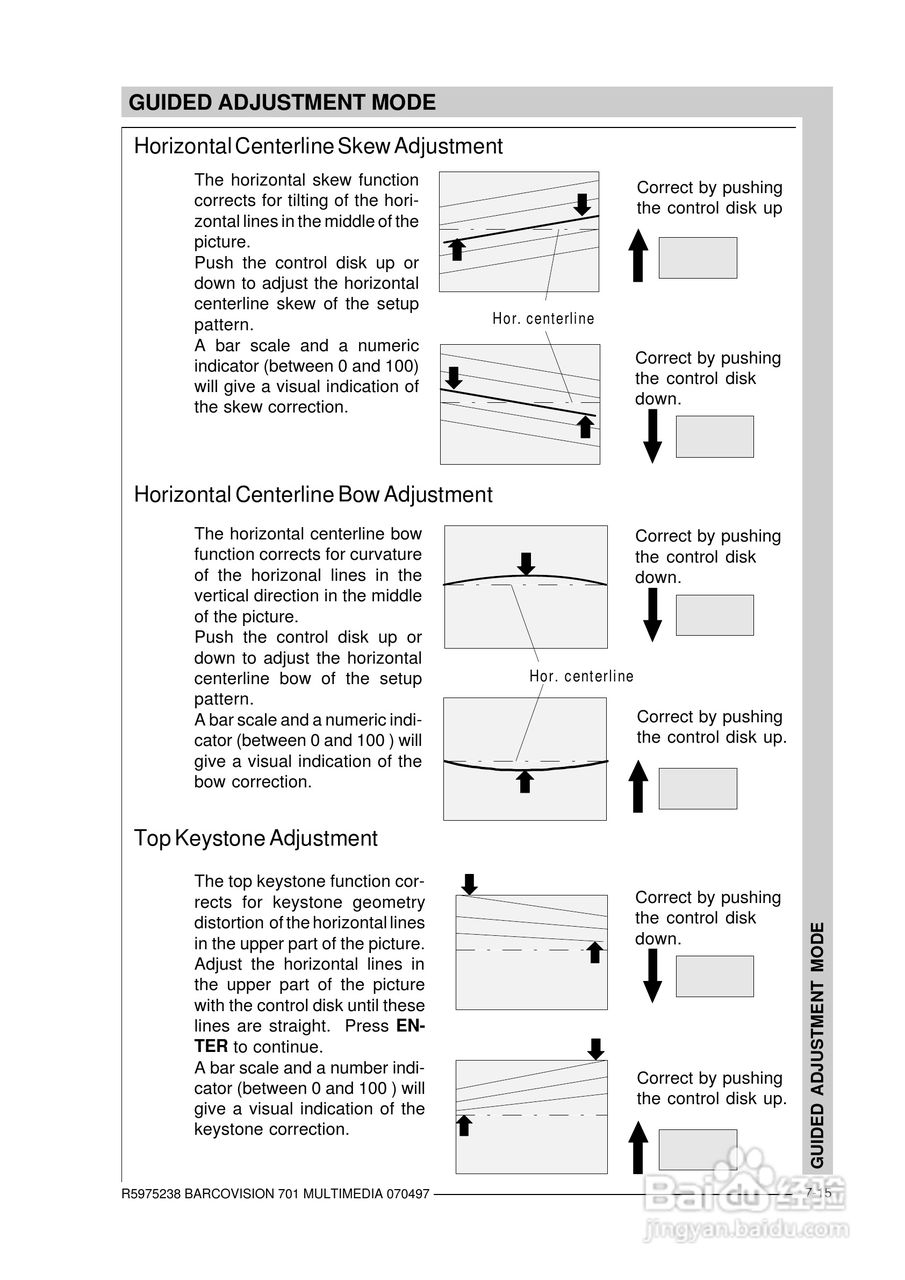 Barco巴可 VISION 701投影机说明书:[7]