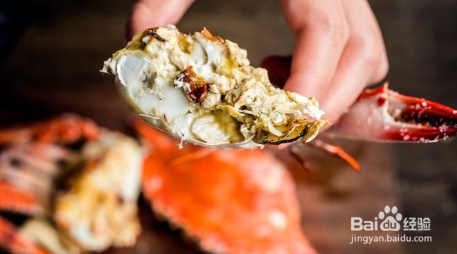 网红梭子蟹新吃法的做法