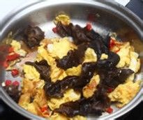 开胃营养小菜木耳炒鸡蛋