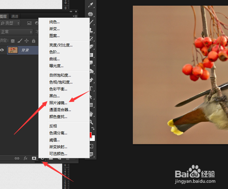ps怎么用图片滤镜？