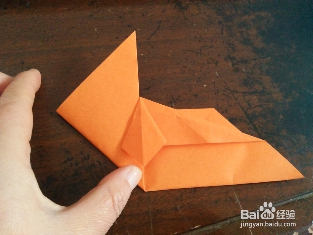 宝宝折纸—领带爱心怎么折