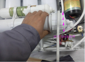 格美净水器gm-ro-108安装示意图