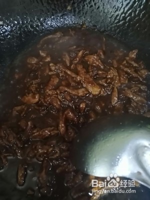 家常版京酱肉丝(卷饼菜)