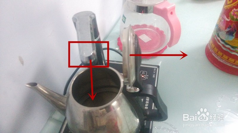 如何使用自动上水机烧水