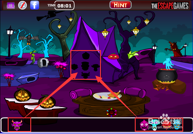 Flash游戏攻略：[21]汤姆万圣节逃脱