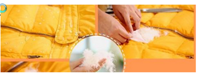 羽绒服毛怎么老跑出来