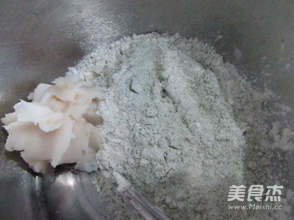 抹茶玫瑰花饼