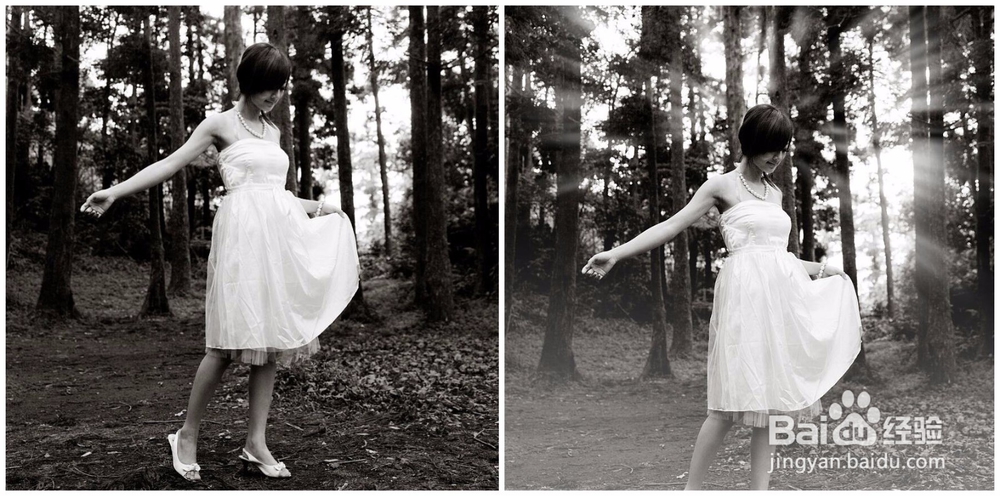 PS教程！五分钟学图片丁达尔效应处理