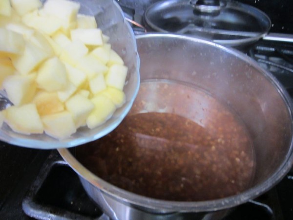 五谷苹果粥真给力