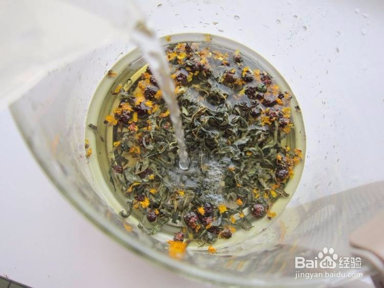 奉玉雪菊罗布麻茶的做法