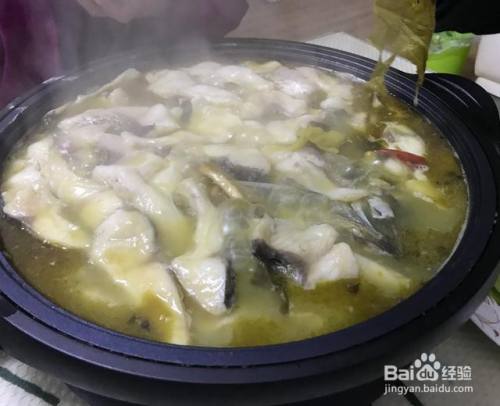 酸菜鱼的做法
